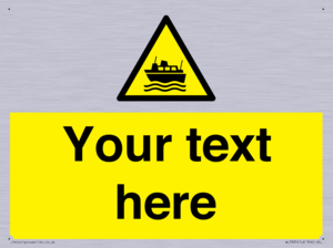 Custom warning ferries crossing vessels